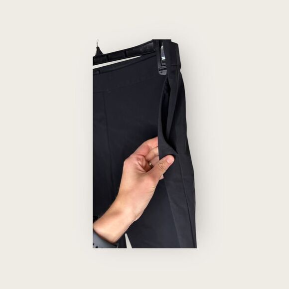 Theory Slim Pull On Dress Pant Black Women’s Size 10 - Picture 6 of 8
